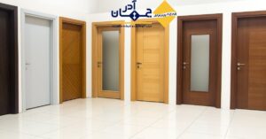 تصویر پروفیل لنگه دری با کیفیت بالا مناسب چارچوب درب مقاوم تولید شده توسط کارخانه جهان آذر