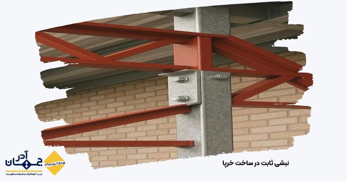 کاربرد نبشی ثابت در ساخت خرپا | کارخانه جهان آذر