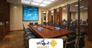 تصویری از کاربرد و ویژگی های پارتیشن متحرک تولیدی از کارخانه جهان آذر