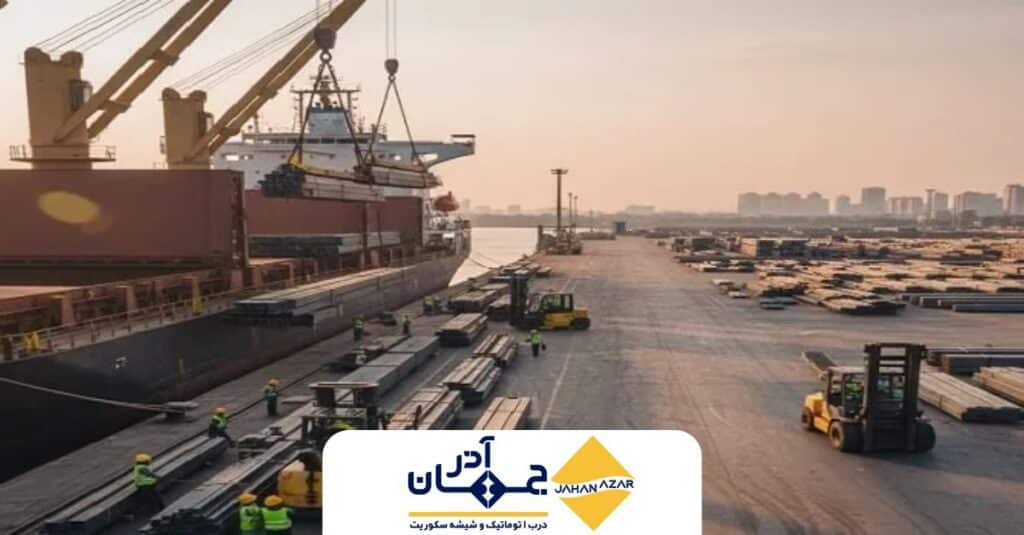 تصویری دلایل افت ۳۶ درصدی واردات فولاد با کارخانه جهان آذر