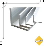 نبشی آلومینیومی 20×20 تولید کارخانه جهان آذر